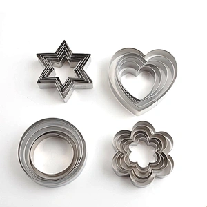 Durable Custom Stainless Steel Fondant Biscuit Cake Pastry Baking Christmas Cookies Cutter
