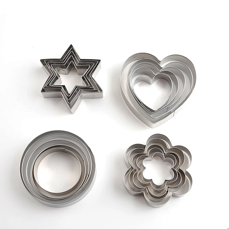 Durable Custom Stainless Steel Fondant Biscuit Cake Pastry Baking Christmas Cookies Cutter