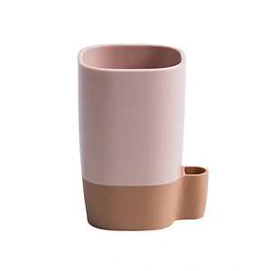 Home  mouthwash cup with  toothbrush holder toothbrush holder antislip water filter hole anti fall toothbrush cup