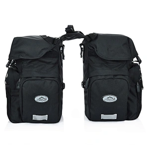 Custom outdoor waterproof large capacity backpack cross-country transport cycling bicycle saddle seat bag rear rack bag