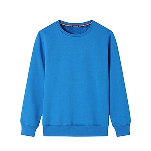 2021 high quality Fashion custom logo crewneck sweatshirt Advertising promotion blank plain pullover sweatshirts