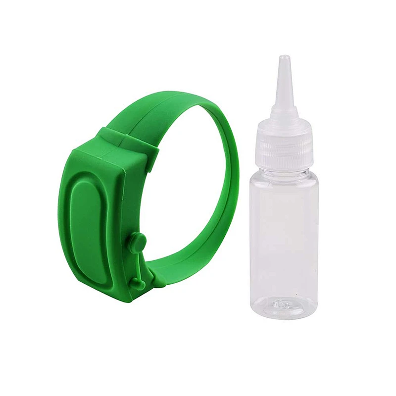 Promotional gift Bandhand Wrist Band wristband silicone adjustable Sterilization dispenser disinfection hand sanitizer bracelet