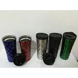 Premium gift double wall stainless steel coffee cup thermos bottle custom LOGO travel promotion hot water cup