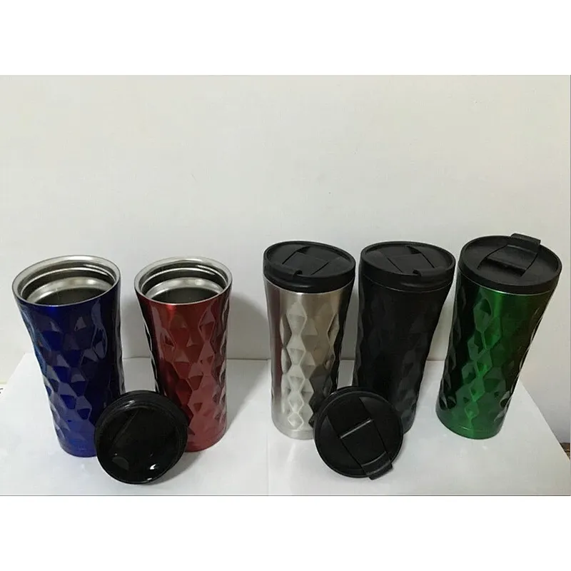 Premium gift double wall stainless steel coffee cup thermos bottle custom LOGO travel promotion hot water cup