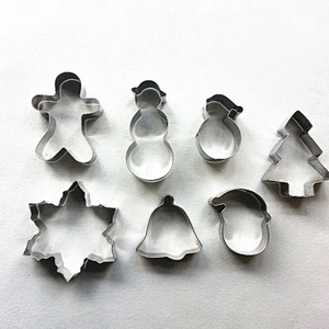 Durable Custom Stainless Steel Fondant Biscuit Cake Pastry Baking Christmas Cookies Cutter