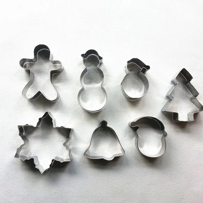 Durable Custom Stainless Steel Fondant Biscuit Cake Pastry Baking Christmas Cookies Cutter