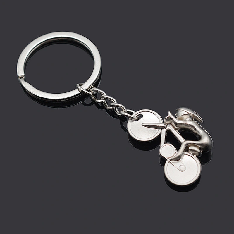 Hot sale Custom Shaped Souvenir Metal Personalized Keychain Promotional Gift Custom 3D Metal Type Motorcycle Keychain