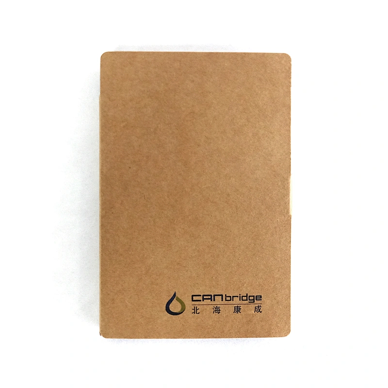 2020 hot sale High quality kraft paper custom notebook with colors sticky paper promotion gift notebook