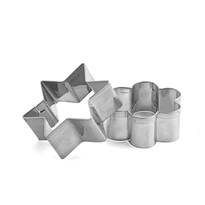 Durable Custom Stainless Steel Fondant Biscuit Cake Pastry Baking Christmas Cookies Cutter