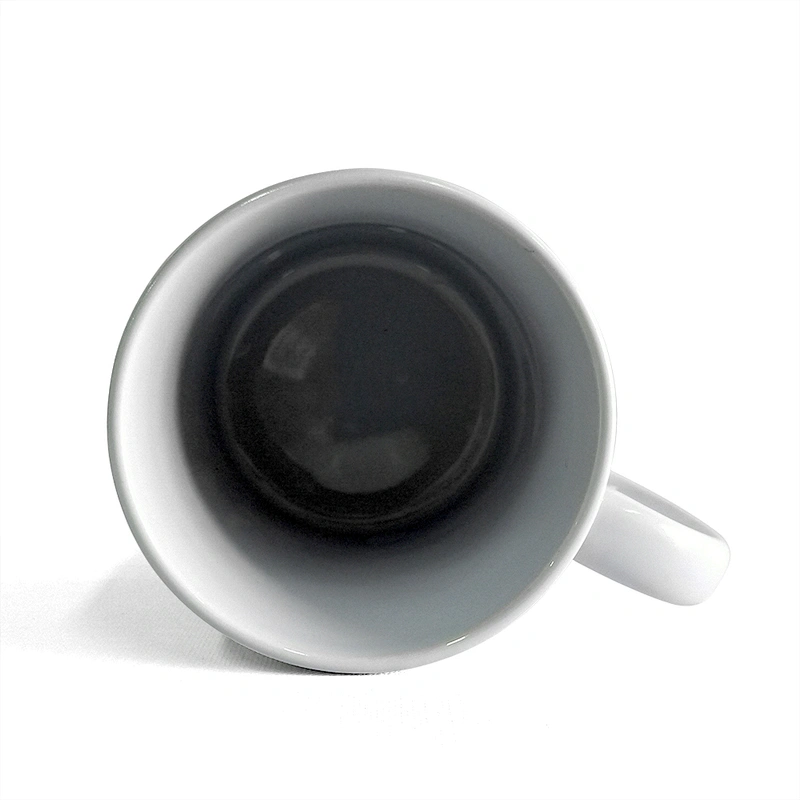 High Quality Custom logo Round Ceramic Porcelain Mugs Cups Promotional activities gift Sublimation mug Cups