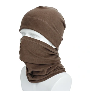 OEM brand Winter Warmer Fleece polar Neck Ski Tube Scarf and beanie unisex sport beanie hats with bandana