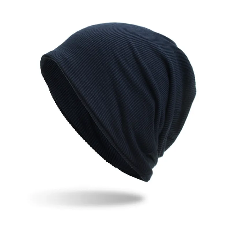 High Quality Design Custom brand/embroidery logo Adults Unisex double layer winter knitting beanie hat