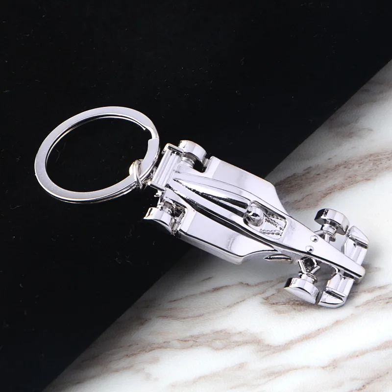 Hot sale Metal Custom Business gift engraved Logo Stainless Steel KeyChain,motorcycle race Key Chain
