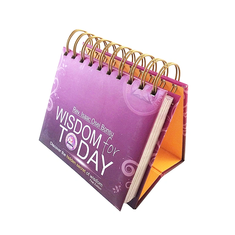 High quality Wholesale 2021 custom  personalize designs desk printing calendars  promotion gift calendar