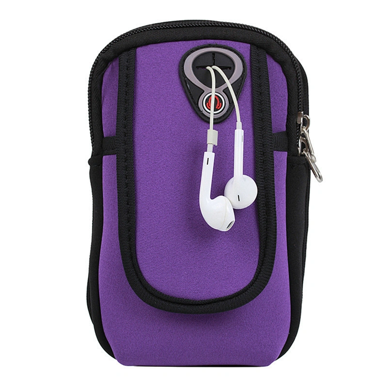 New outdoor mobile phone arm bag Anti-slip breathable armband multi-functional arm bag for running for men and women