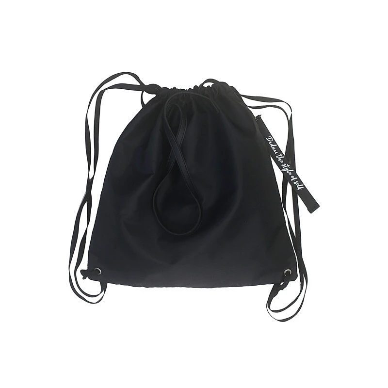 Creative backpacks customized logo fashion one-shoulder bags spot wholesale large capacity drawstring cloth bags