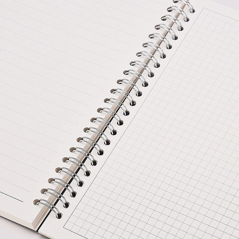 High Quality Custom A5 personalised Business promotion loose leaf notebook pp covers notebook