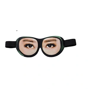 Interesting expression 3D eye mask colorful 3D sleeping eye mask  to OEM production eye mask for sleeping traveling
