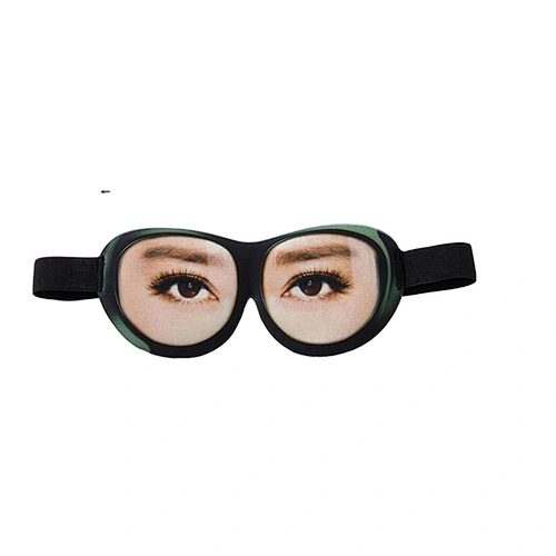 Interesting expression 3D eye mask colorful 3D sleeping eye mask  to OEM production eye mask for sleeping traveling