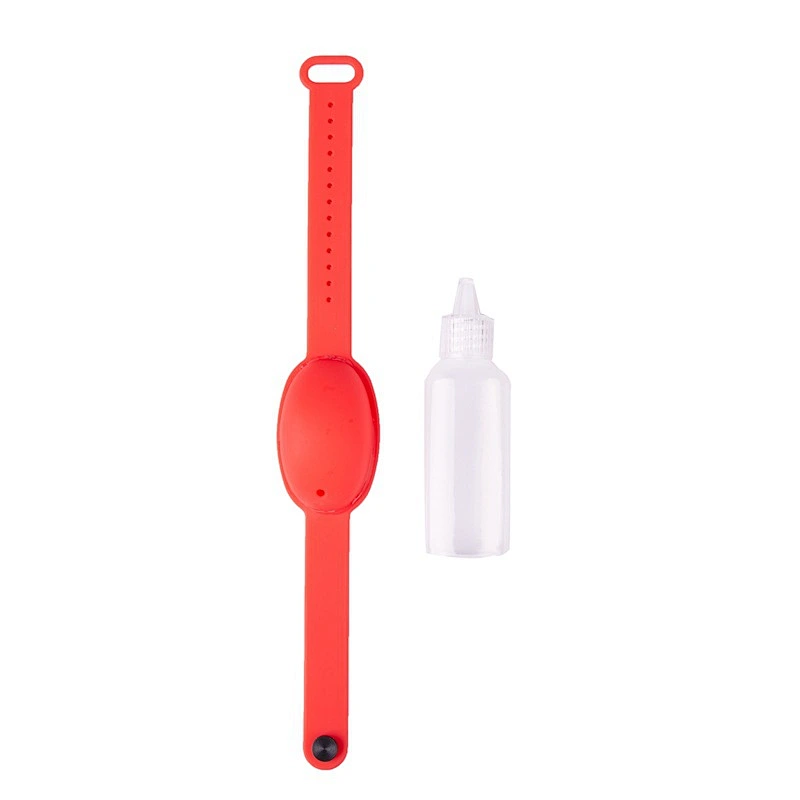 Promotional gift Wholesale disinfection Bracelet portable hand sanitizer environmental silicone wristband