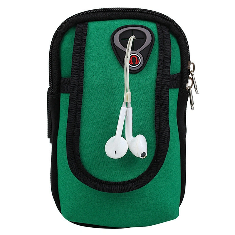 New outdoor mobile phone arm bag Anti-slip breathable armband multi-functional arm bag for running for men and women