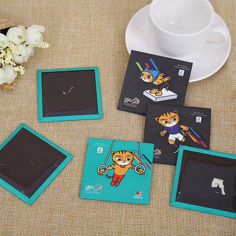 Fashion Custom logo Style Tourist Souvenir Fridge Magnet Tinplate Refrigerator Magnet Promotional activities  Refrigerator Magne