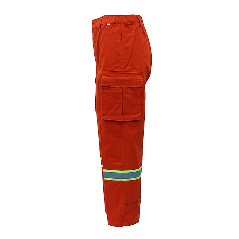 Custom summer sanitation worker overalls long sleeve reflective clothing construction site highway orange overalls