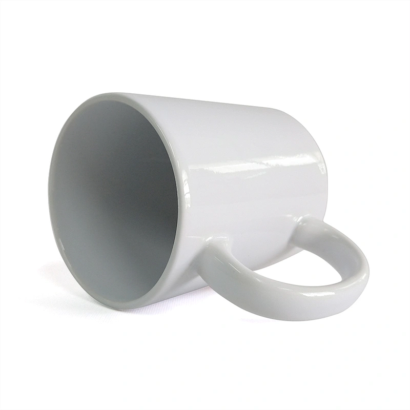 High Quality Custom logo Round Ceramic Porcelain Mugs Cups Promotional activities gift Sublimation mug Cups