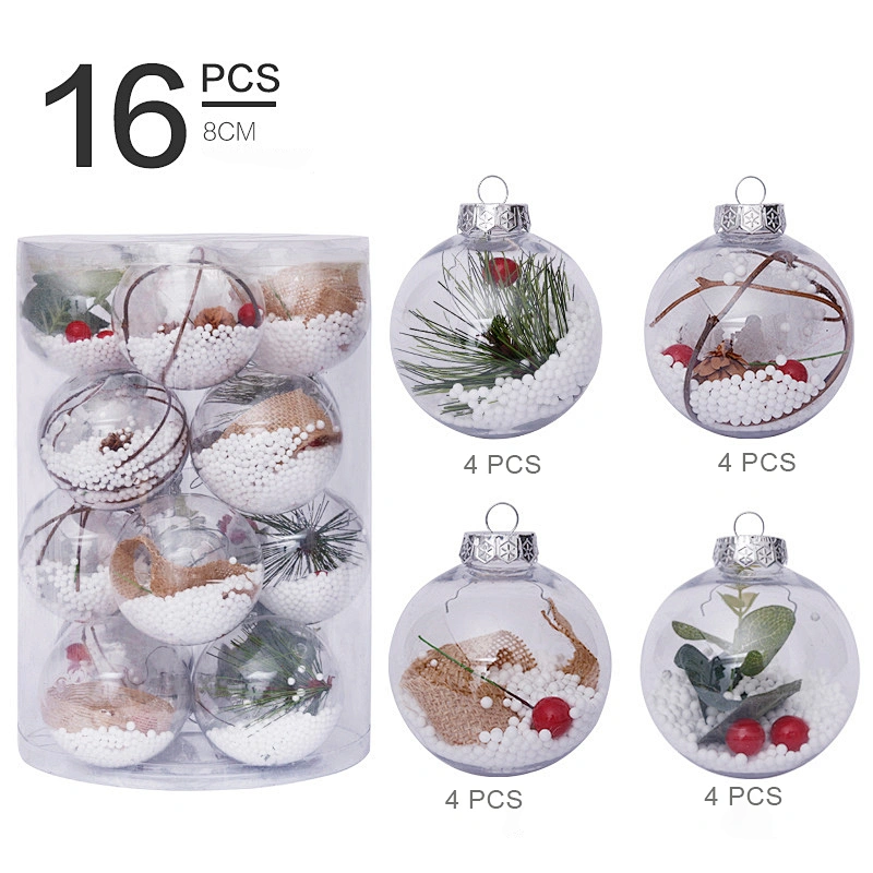 Wholesale custom Christmas crystal ball snowman  christmas Party Festival Christmas gifts