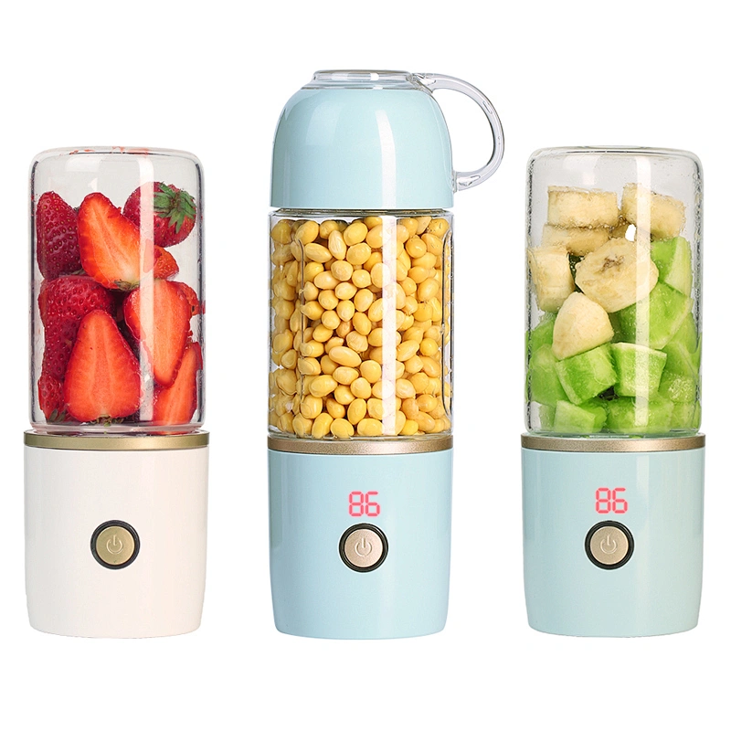 Mini portable fresh fruit juicer  blender usb handheld rechargeable juicer bottle