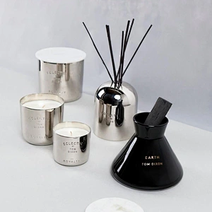 Custom luxury  wholesale reed diffusers   Fragrance Glass Scented Reed Diffuser