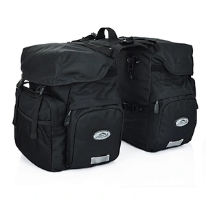 Custom outdoor waterproof large capacity backpack cross-country transport cycling bicycle saddle seat bag rear rack bag