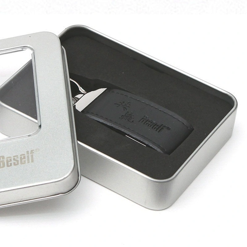 Hot Sale Creative PROMOTION  Gift Keychain Leather Usb 2.0 Flash Drive 4G 8G 16G 32G 64 GCUSTOM LOGO USB Stick  Drive