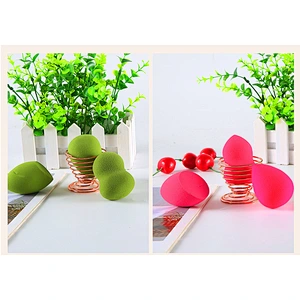 Wholesales custom  Promotional gifts   colorful super soft microfiber makeup sponge set