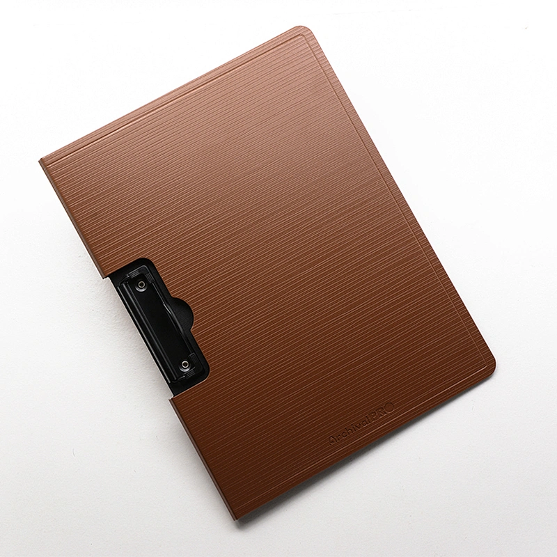 Hot Selling High Quality Custom logo Horizontal Flip PP Plastic Folder promotion Office business gift  Folder