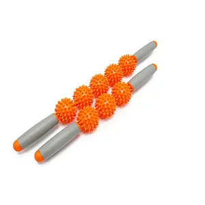Hot Sale  Custom sport promotion gift For Home Yoga Sports Massager Hammer Stick Rolling Massage Yoga Wand Stick
