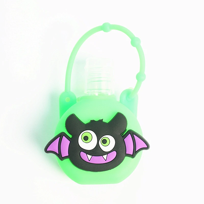 Fast producing lots designs in stock custom pantone color 30ml Silicone cover bulk pocket hand sanitizer