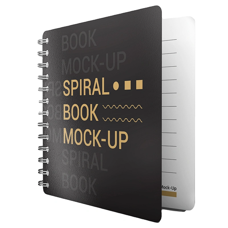 High quality Custom logo A7 B6 A5 B5 A4 notebook promotion advertising gift hardcover coil notebook