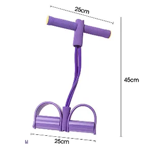 Promotional gift stretcher foot pull rope women thin leg beauty equipment sit-ups abdominal tightening fitness equipment