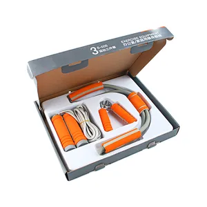 Hot sale custom fitness expander GIft jump rope set Hand Grip Exerciser Fitness Elastic Bungee Cord Rope Training Shock Cord Ela