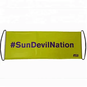 Hot sale custom Printing LOGO banners advertising hand held Retractable Hand Hold Rolling Banner