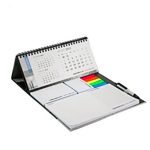 Multi Function Foldable Paper Calendar With Notepaper Extension Advertising gifts For Promotion Gift Enterprise Office Supplies