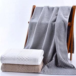 Wholesale High Quality Hotel luxury Towels Soft 100% Pure Cotton Bath Towel custom logo promotion gift Bath Towel