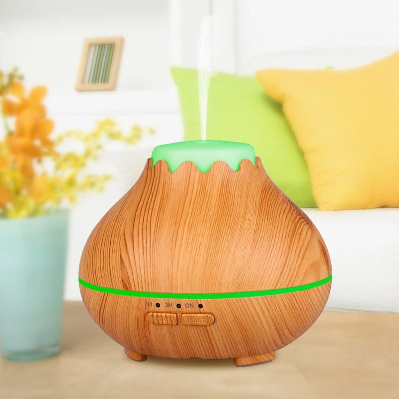 aroma diffuser wood grain ultrasonic aromatherapy aroma diffuser 7 Color Led Essential Oil Diffuser air humidifier