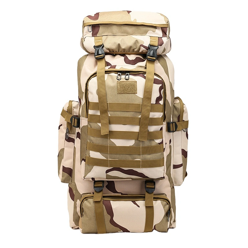 High quality outdoor backpack  camping travelling backpack mountaineering waterproof oxford hiking backpack custom logo support