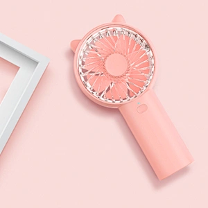 Mini handheld fan Mulit-Functional 4 wind speed  portable table 4000mAh usb mobile rechargeable power bank fan