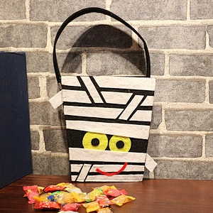 Halloween holiday decorations costumes accessories children's pumpkin bags Halloween candy bags gifts