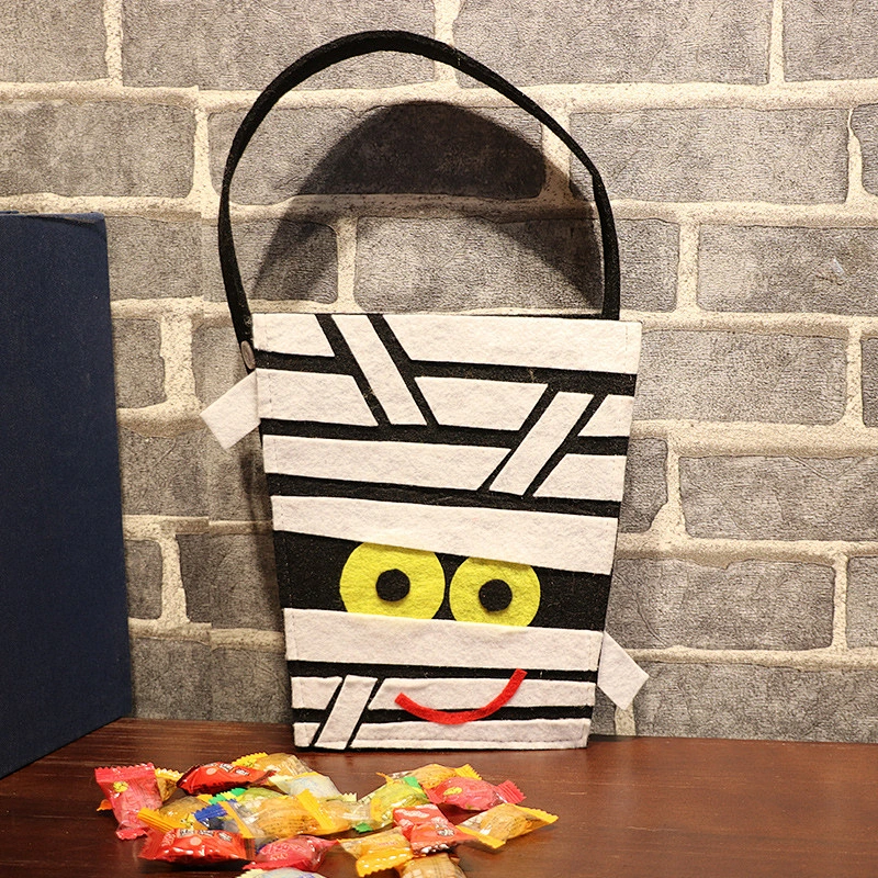 Halloween holiday decorations costumes accessories children's pumpkin bags Halloween candy bags gifts