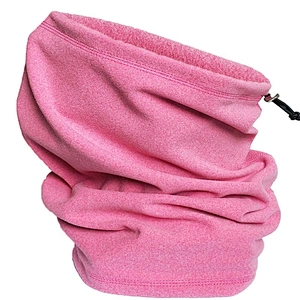 Hot sell custom brand polar fleece winter adjustable warmer tube scarf unisex snow ski scarf bandana