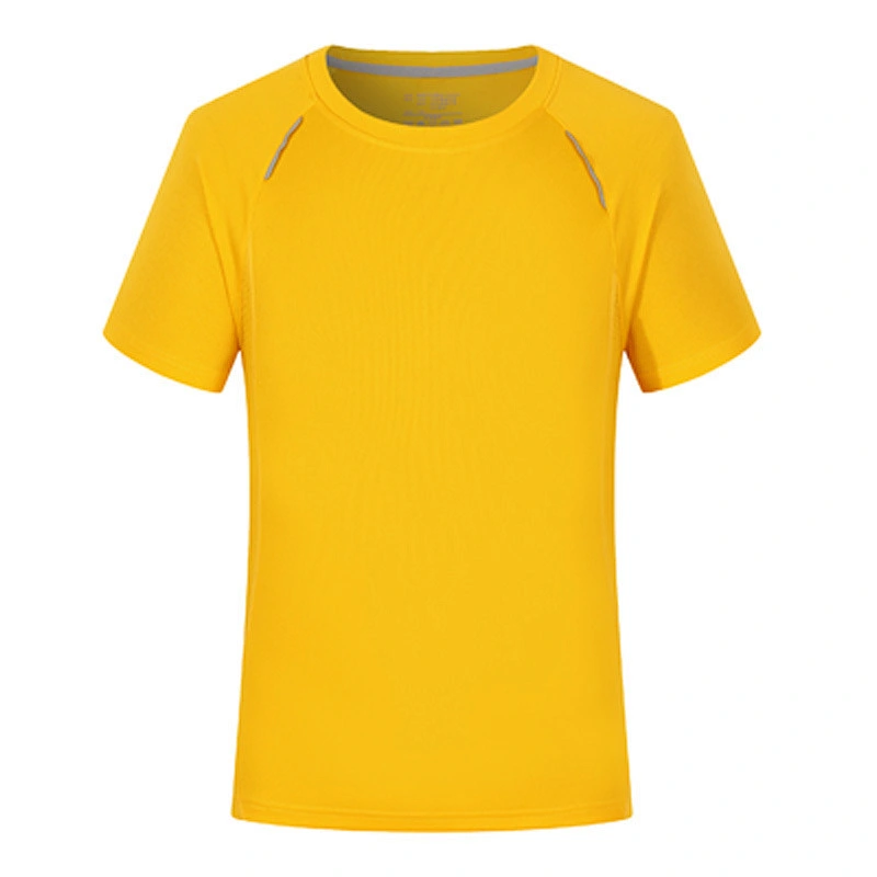 Breathable Spring Summer Sport  Polyester T Shirt Custom advertising promotional T-shirts custom logo